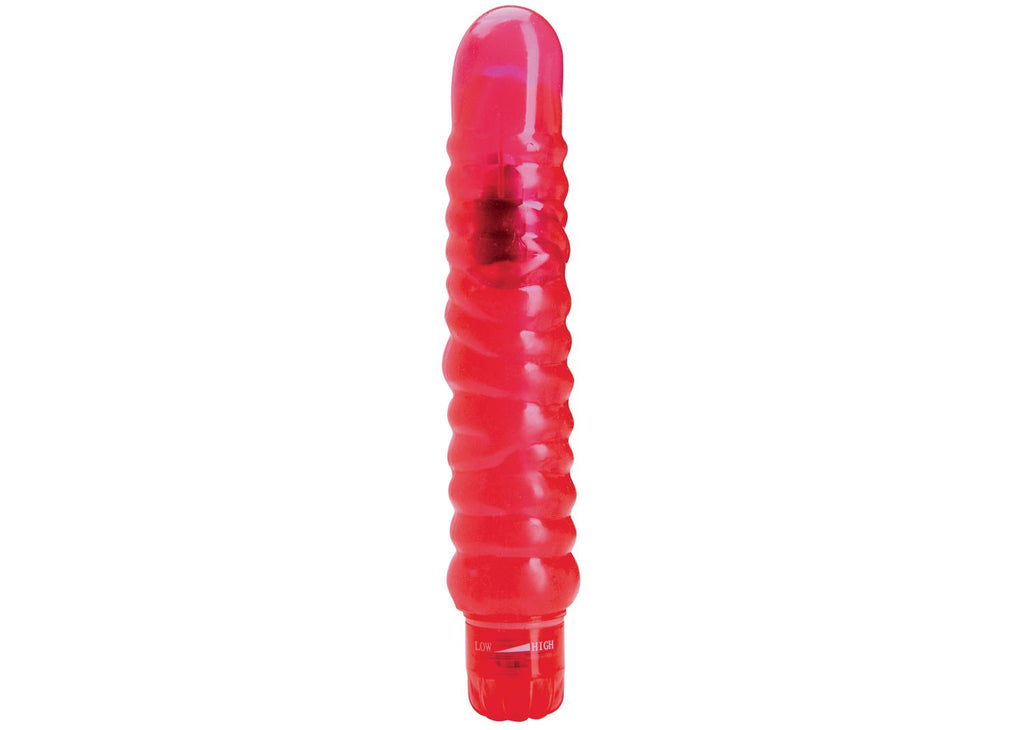 Topco Sales Climax Gems Vibrator 8-Inch - Ruby Ripple