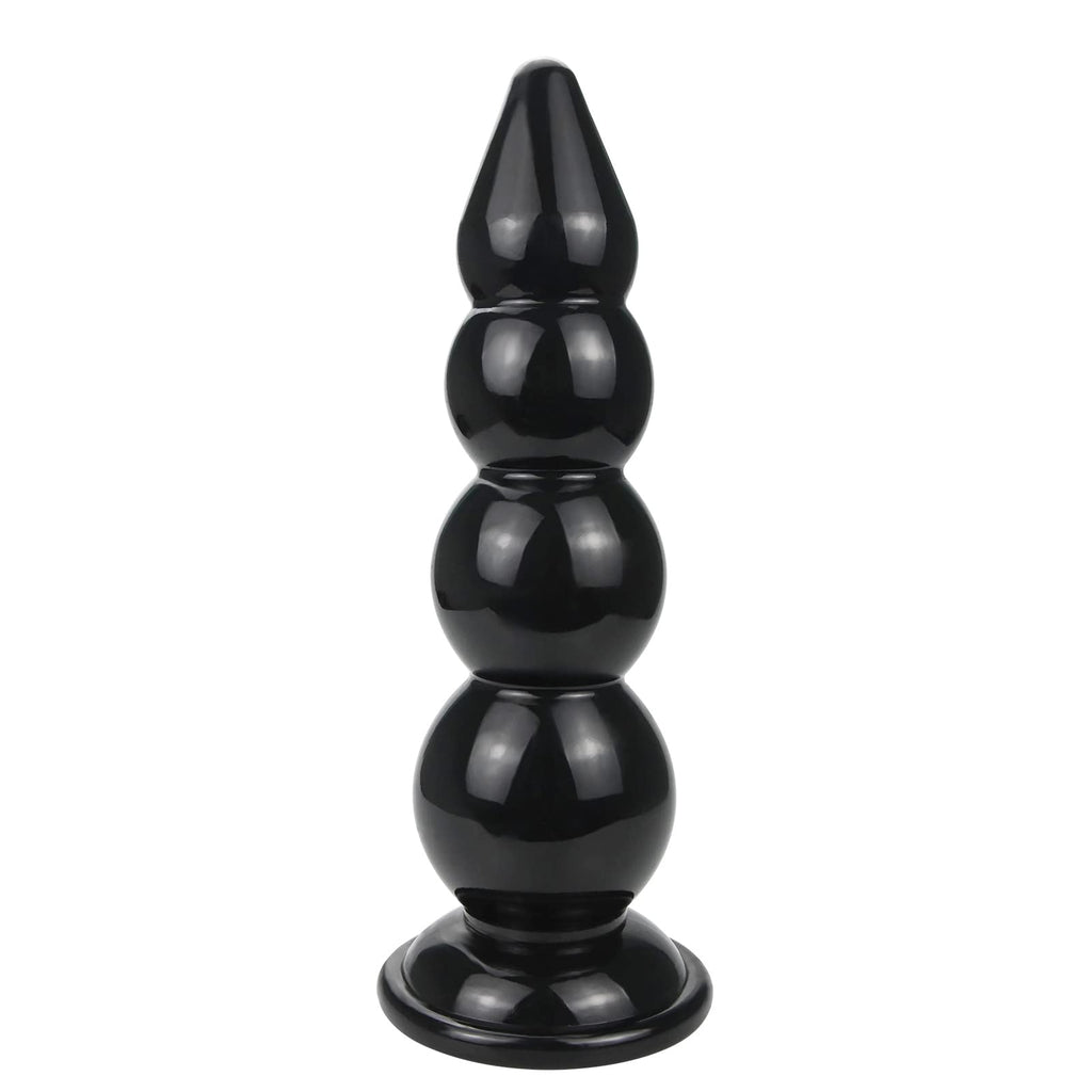 Super Long Thick Anal Beads Butt Plugs,Strong Suction Cup Butt Plug Sex Toys Prostate Massage Anal Trainer Dildo Anal Toy for Ma