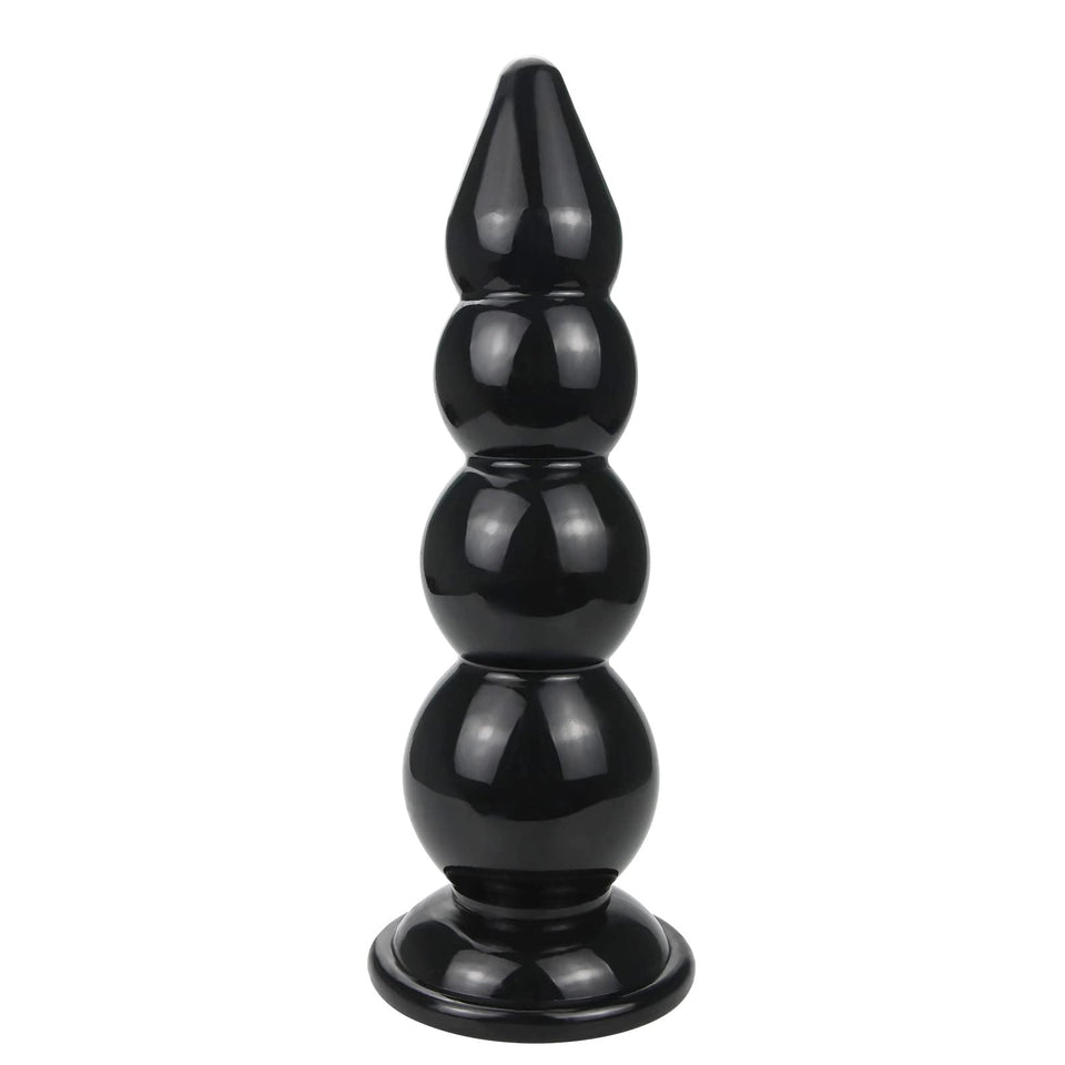 Super Long Thick Anal Beads Butt Plugs,Strong Suction Cup Butt Plug Sex Toys Prostate Massage Anal Trainer Dildo Anal Toy for Ma
