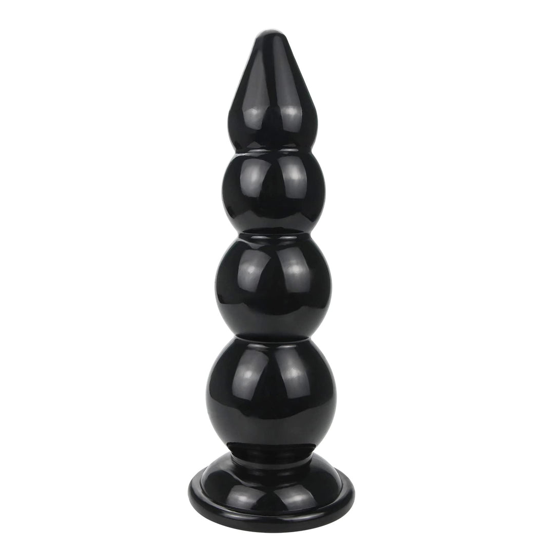 Super Long Thick Anal Beads Butt Plugs,Strong Suction Cup Butt Plug Sex Toys Prostate Massage Anal Trainer Dildo Anal Toy for Ma