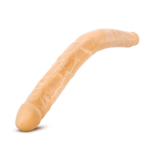 B Yours - 16In Double Dildo - Beige