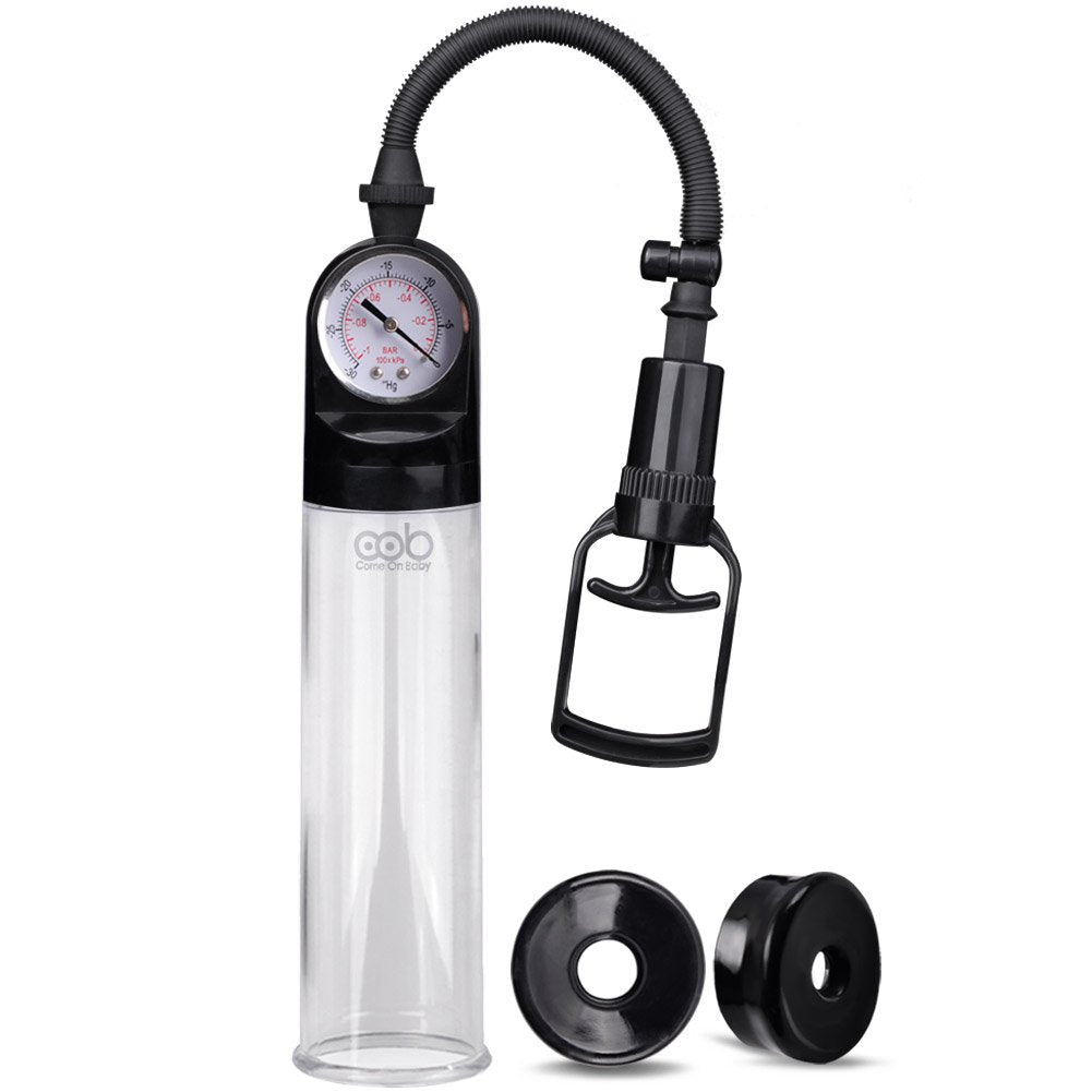 Cob Male Manual Vacuum Penis Pump Air Enlarger Extender Pumps