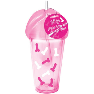 (D) Big Pink Pecker Party Cup
