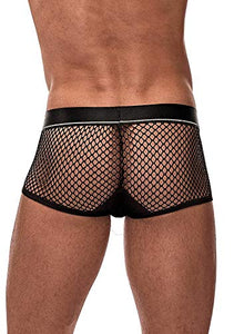 Mp Cock Pit Net Mini Cockring Short Bk X