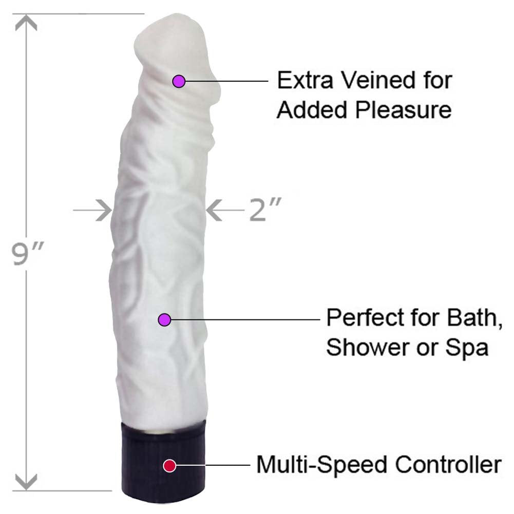 Pearl Shine Vibe 9Inches White