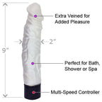 Pearl Shine Vibe 9Inches White