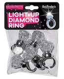 Light Up Diamond Ring (5Pk)