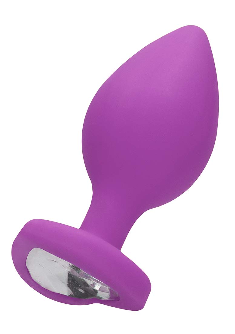 Ouch Flexible Diamond Heart Plug Pur XL