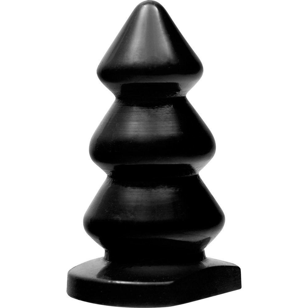 Si Novelties Bump Plug, Black, X-Large, 12.64 Ounce