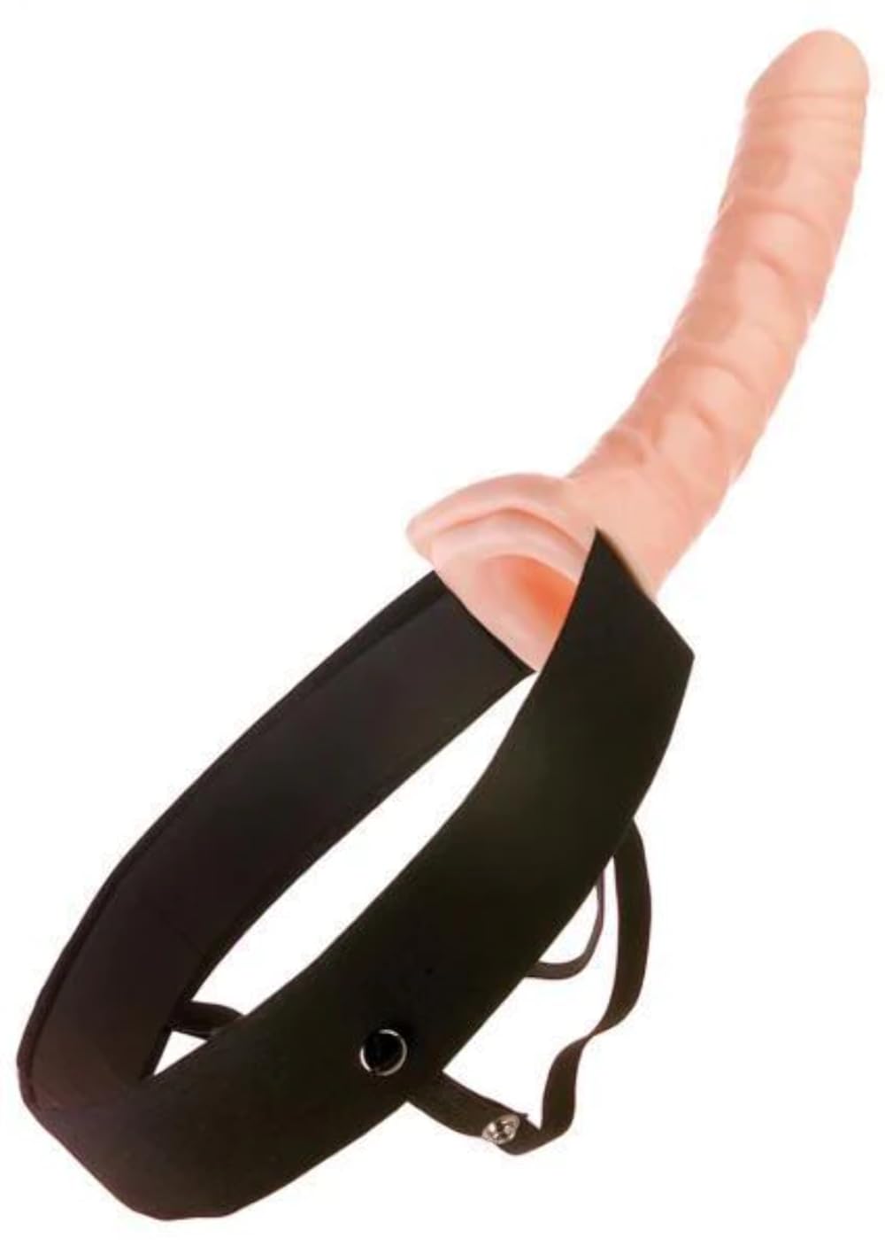 Pipedream Fetish Fantasy Series Hollow Strap-On, Flesh, 10 Inch