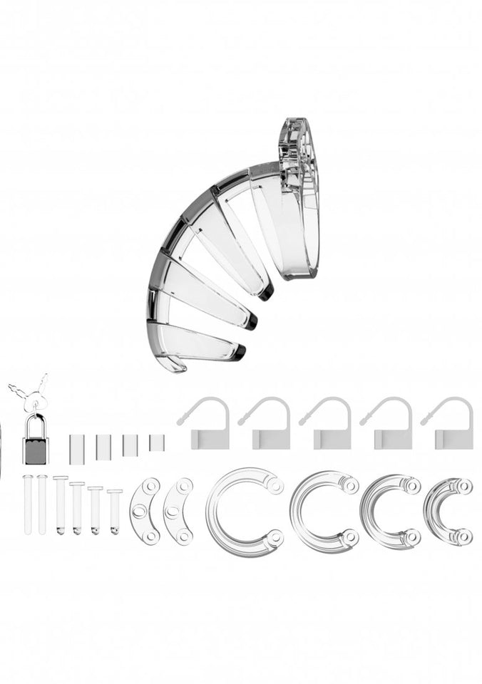 Mancage Chastity 3.5In Transparent Model 02