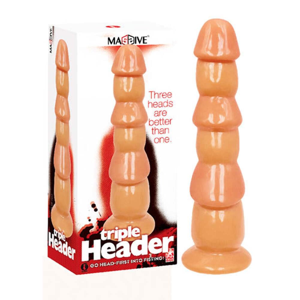 Triple Header 3 Dick Head Dildo