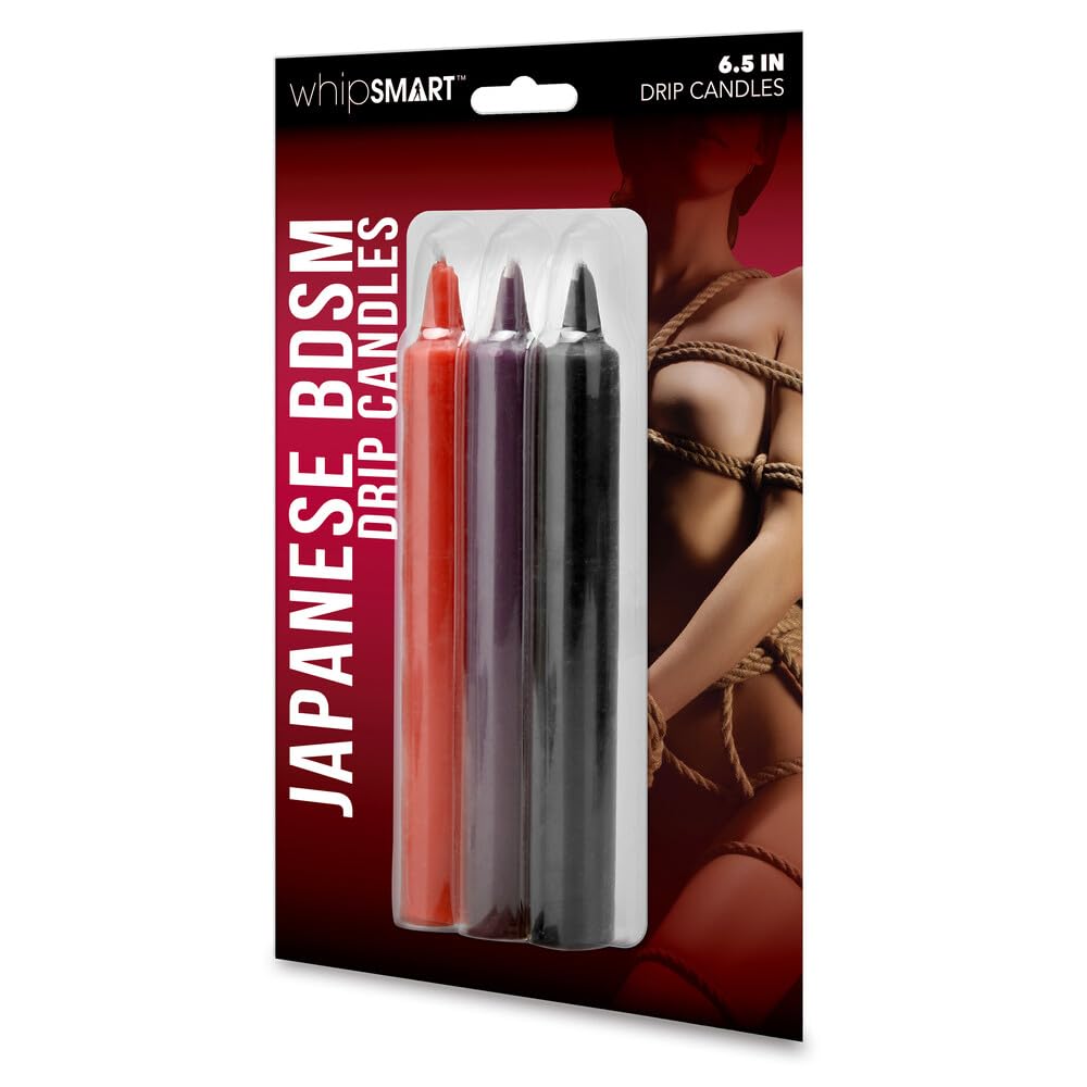 Whipsmart Japanese Drip Candles 6.5'' 3Pc
