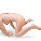 Wildfire Joanna Angel Inflatable Doggy Style Love Doll Vibrating Cyberskin, Vanilla