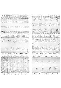 Adam & Eve Toys Super Stretch Tickler Sleeves