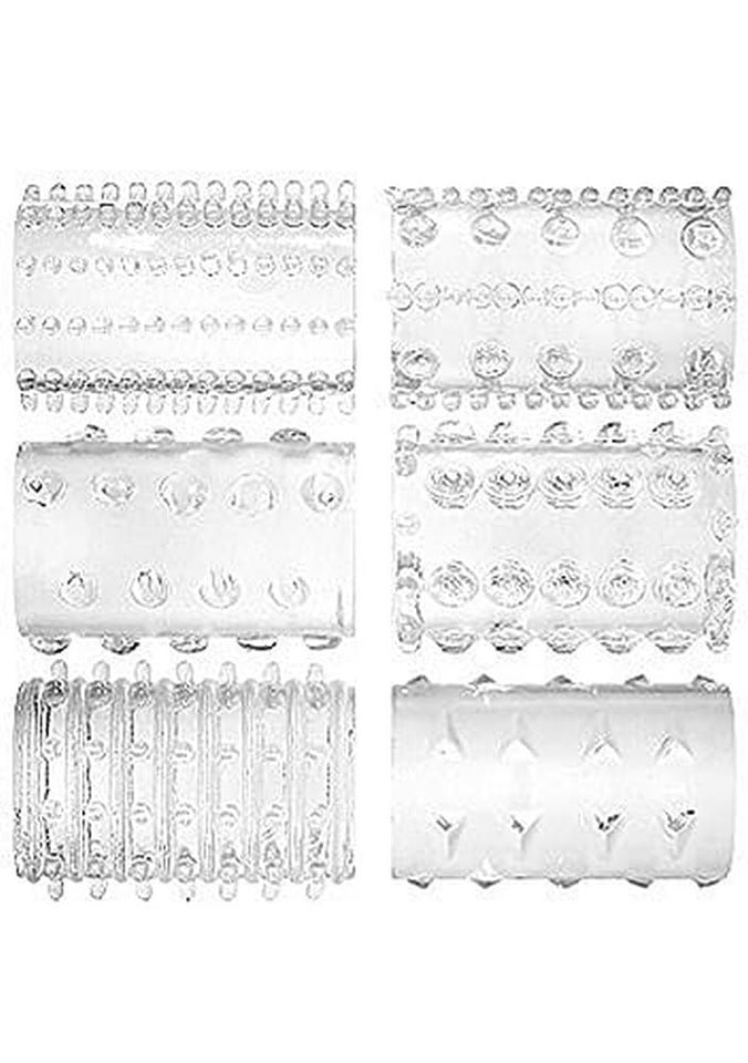 Adam & Eve Toys Super Stretch Tickler Sleeves