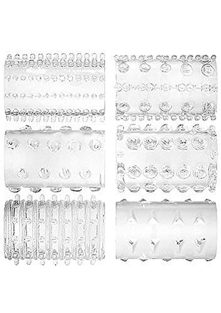 Adam & Eve Toys Super Stretch Tickler Sleeves