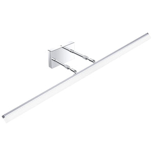 Aipsun 48 Inch Led Vanity Lights Adjustable Bathroom Vanity Light Fixtures Bathroom Lighting Fixture Over Mirror Chrome Modern V