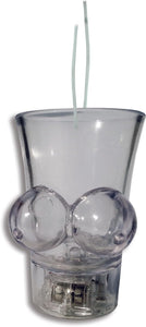 Light Up Boobie Shot Glass W/String