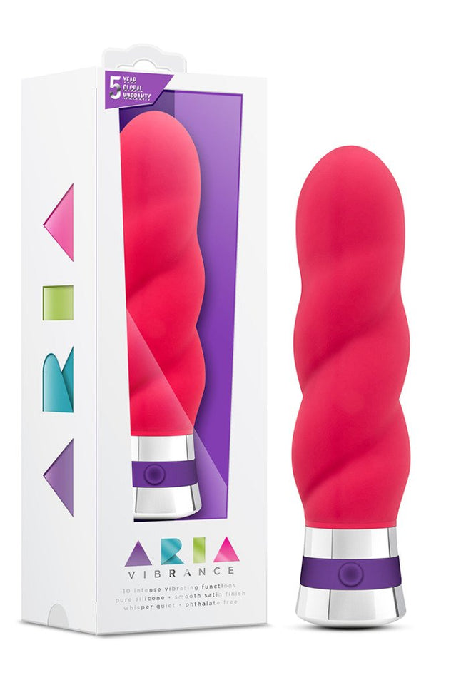 (D) Aria Vibrance Cerise Pink Vibrator