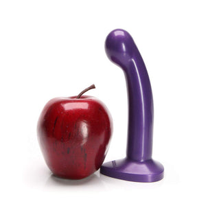 Tantus Sex/Adult Toys Sport Dildo - 100% Utra-Premium Flexible Silicone Perfect For Strap-On Harness Play, Anal Safe For Couples, Men, Women, Lgbtq - Glossy, Midnight Purple