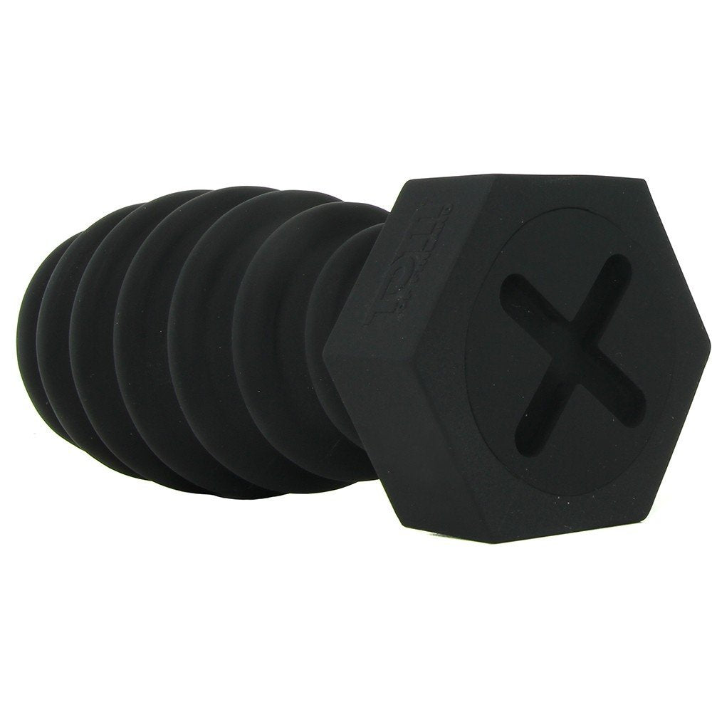 Tom Of Finland Screw U Anal Plug, Black, (Tf1372)