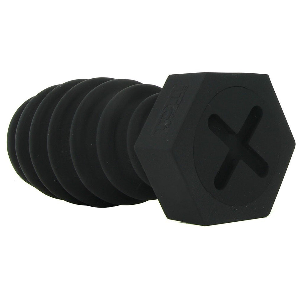 Tom Of Finland Screw U Anal Plug, Black, (Tf1372)