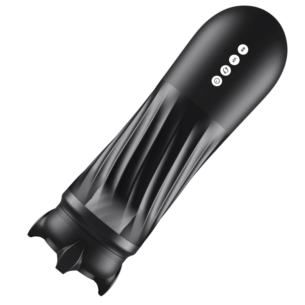 Tracy'S Dog Steelcan Automatic Male Masturbator-Black