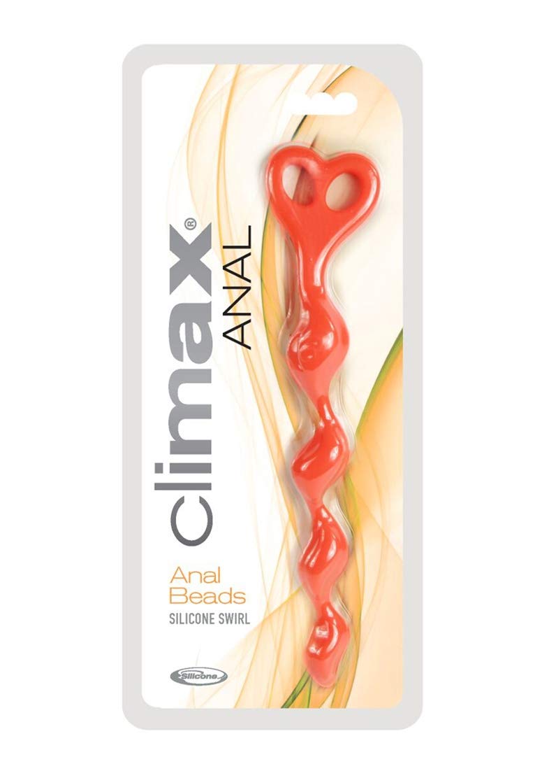 Topco Climax Silicone Swirl, Anal Beads