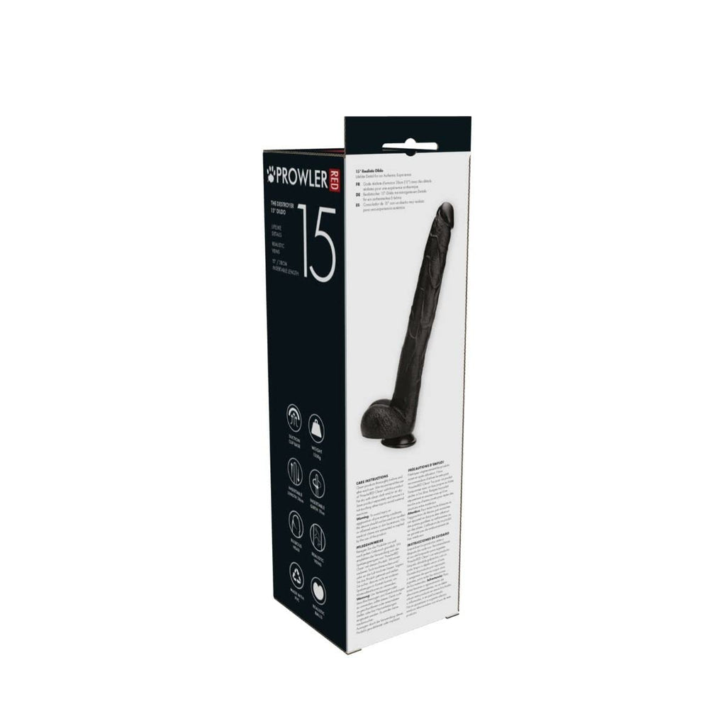 Prowler Red The Destroyer 15In Dildo Blk