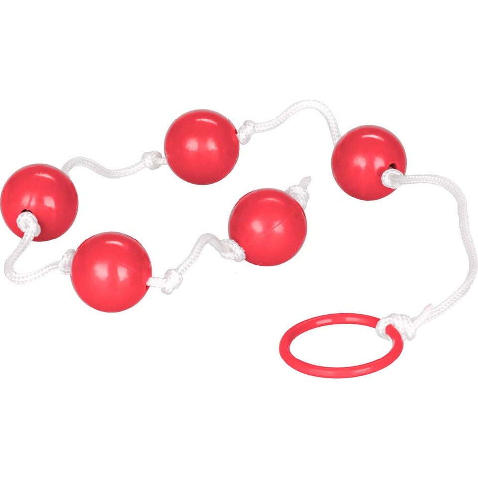 Anal Beads-Med-Asst Colors