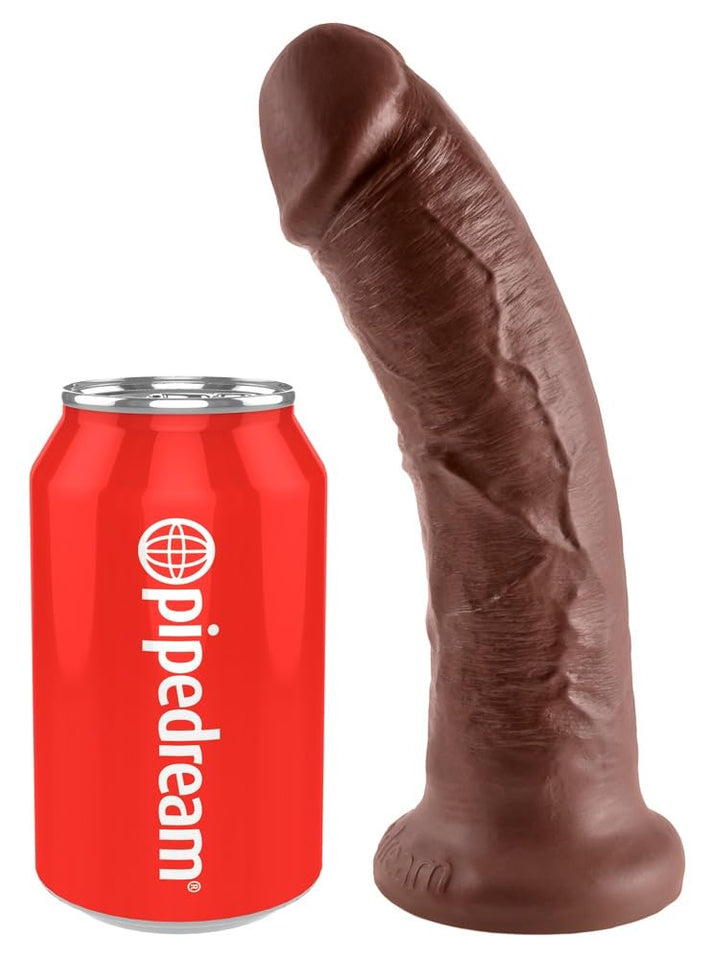 King Cock - 8In Cock Brown