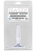 Pipedream Basix Mini Butt Plug Glow In The Dark