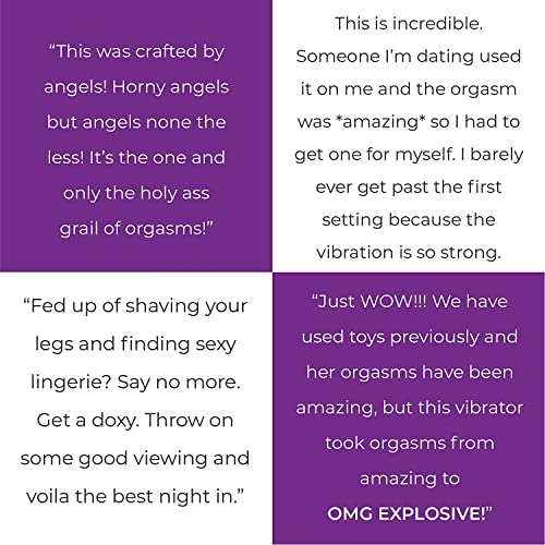 SB Doxy Die Cast Powerful Wand 1; Purple