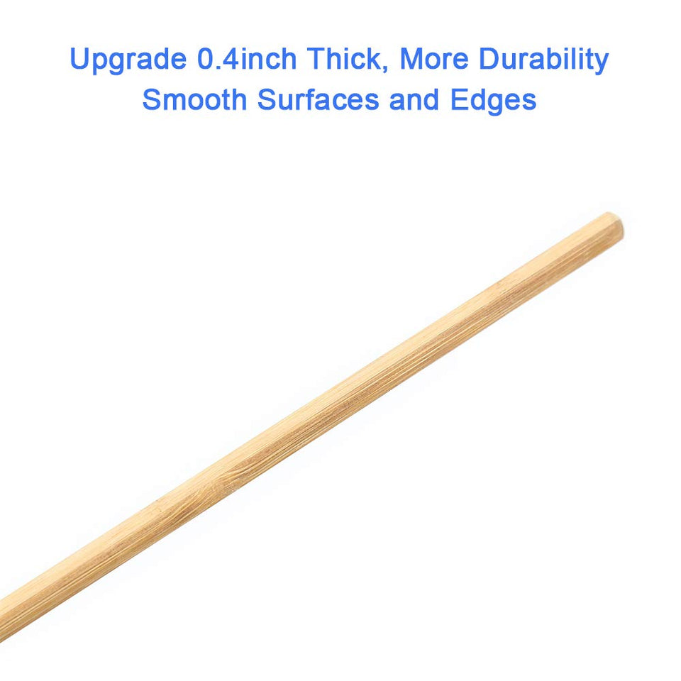 Bamboo Spanking Paddle for Sex Play, 13.4inch Lightweight and Super Durable with Smooth Finish Wood Paddle for Adults