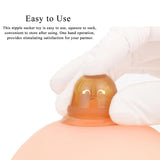 2Pcs Nipple Toys Nipple Sucker Cup Nipple Pump for Women Sex Toys Nipple Clitoral Sucking Stimulator with Powerful Suction for C