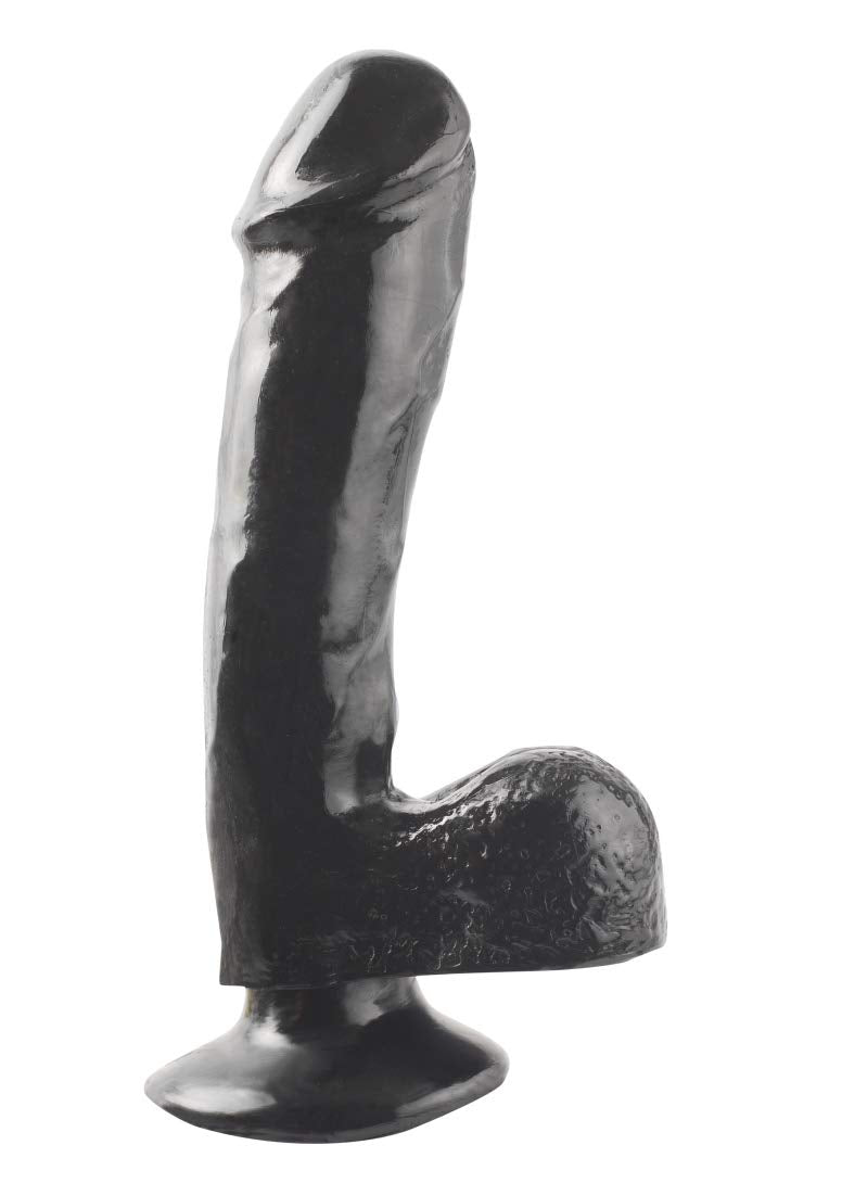 Basix Rubber Works 75 Dong With Suction Cup  Black