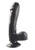 Basix Rubber Works 75 Dong With Suction Cup  Black