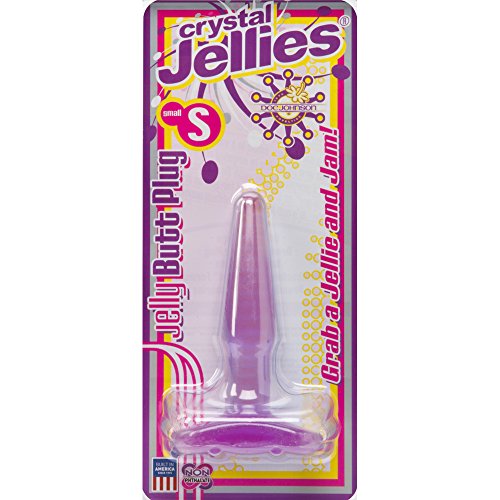 Crystal Jellies Butt Plug Small Purple