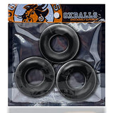 Oxballs Fat Willy 3Pk Jumbo Cockrings Bk