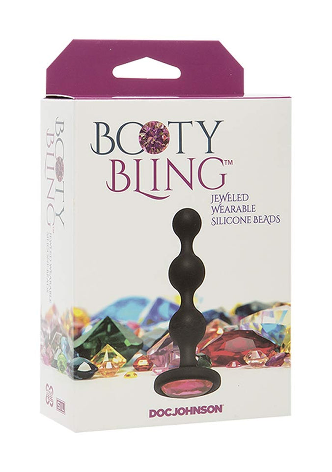 Booty Bling Wearable Silicone Beads Pink