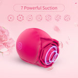 Rose Toys Clitoral Vibrator for Women, Vlatne Sex Stimulator with 7 Mind-Blowing Tapping Modes, Nipple Teasing Clitoris Masturba