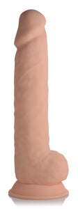 (Wd) Fleshstixxx 10In Silicone Dildo W/ Balls Vanilla