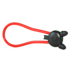Pipedream Adjustable Erection Ring, Black And Red