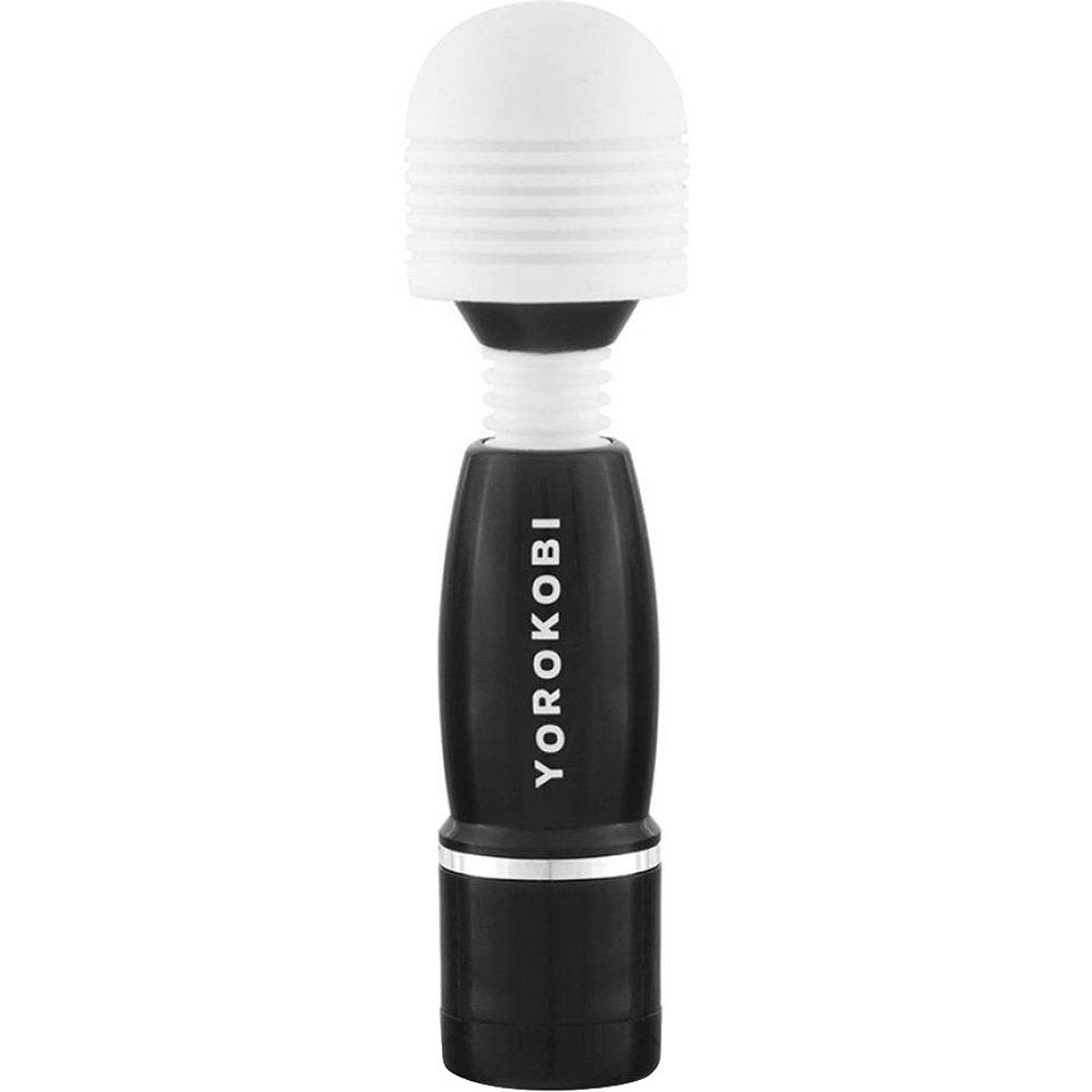 (D) Yorokobi Black Mini Wand Massager