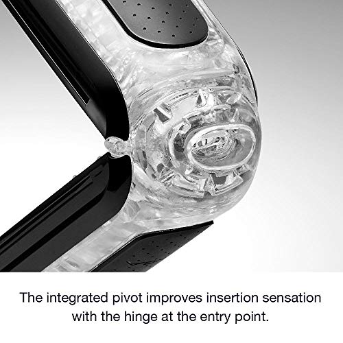 Tenga Flip 0 (Zero) Men Masturbation Device, Reusable Pleasure Toy Cup Massager And Personal Masturbation Toy, Tfz-002 Black