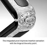 Tenga Flip 0 (Zero) Men Masturbation Device, Reusable Pleasure Toy Cup Massager And Personal Masturbation Toy, Tfz-002 Black