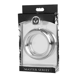 Master Series Stainless Steel Cock Ring, Large