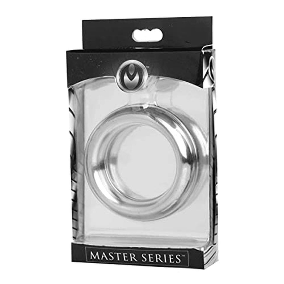 Master Series Stainless Steel Cock Ring, Large