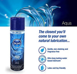 Skins Aqua Water Based Lubricant 8 Fl Oz